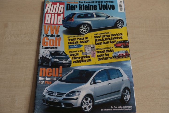 Deckblatt Auto Bild (49/2004)